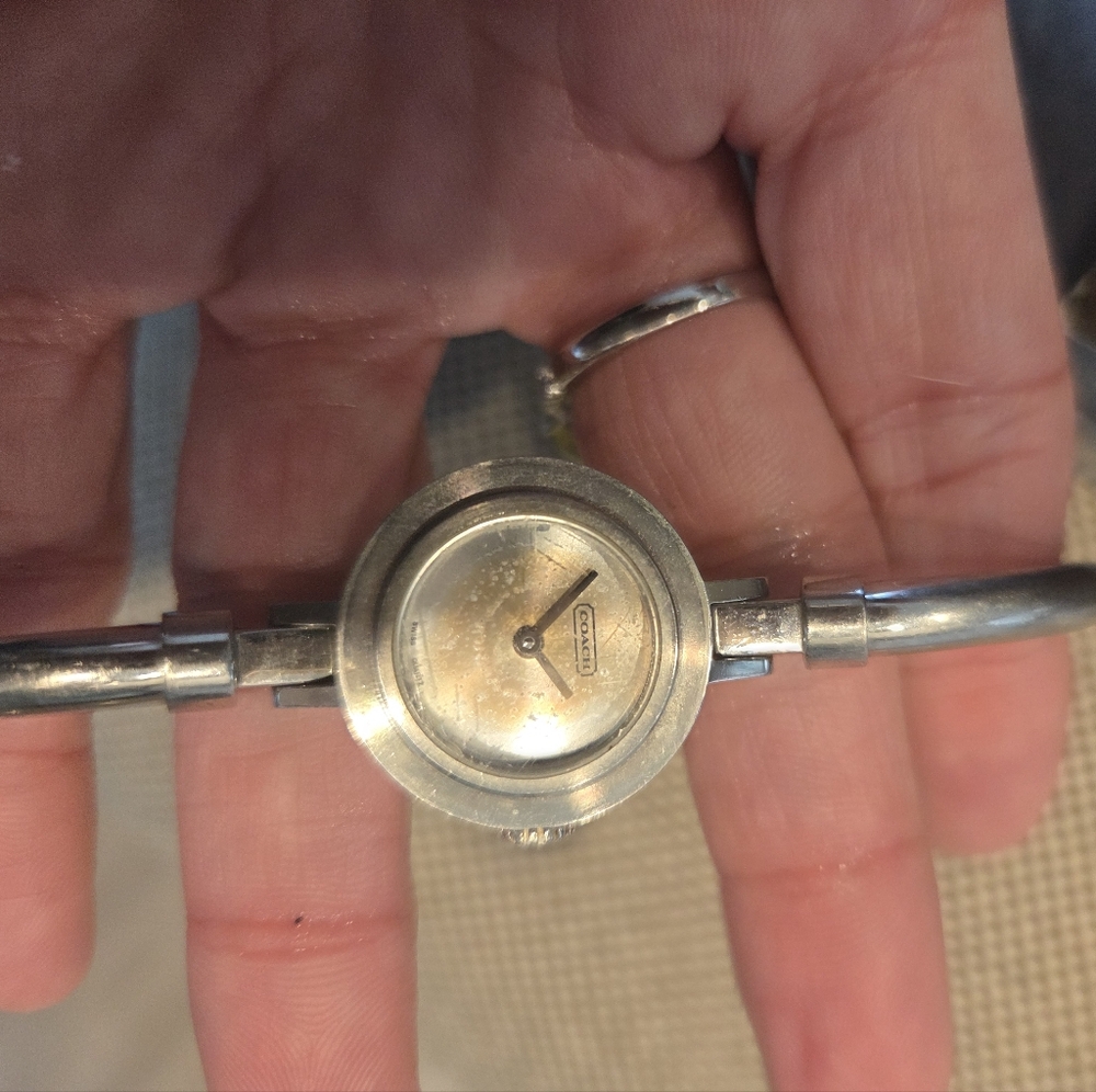 Coach Women's Silver Smartwatch